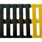 Durable Corp 4' X 33' Black W/Yellow Border Runner Mat Runner Mat 715R48BKY - alternate 1